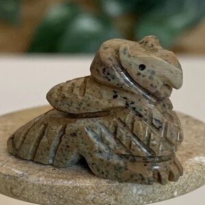 Zuni Griffin Fetish Carving Hand Carved Native American Stone Figurine Figure
